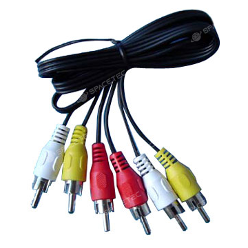 Cable RCA 1.5M 3 connecteurs